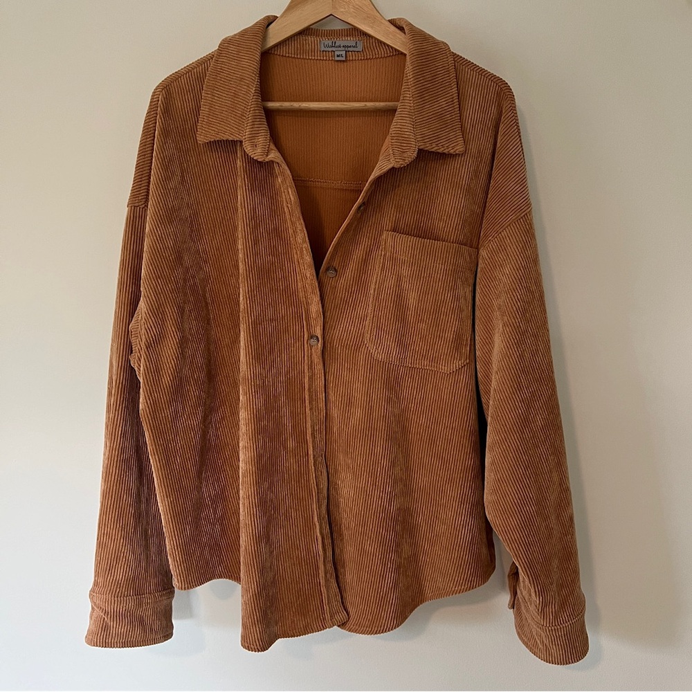 Corduroy Oversized Shirt from Wishlist Apparel